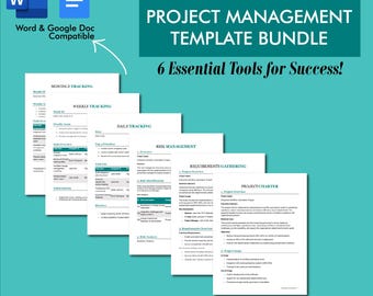 Ultimate Business Template Bundle | Editable PDFs, Word Docs, & Google Docs + Real-World Examples