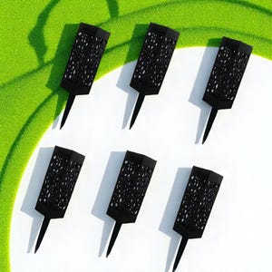 Modern Solar Garden Light • Waterproof Outdoor LED Lamp with Artistic Shadow • Unique Yard Stake Light for Pathway, Patio & Landscape Decor