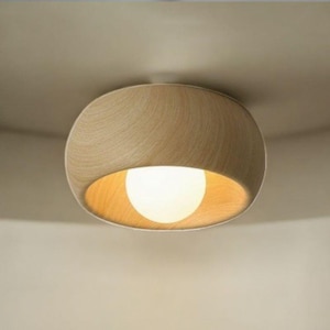Flush Mount Ceiling Light -  Metal Light - Vintage Low Ceiling Light - Modern Night Light - Home Decor - Housewarming Gift