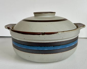 2.5 Qt. Otagiri Blue Horizon Stoneware Casserole