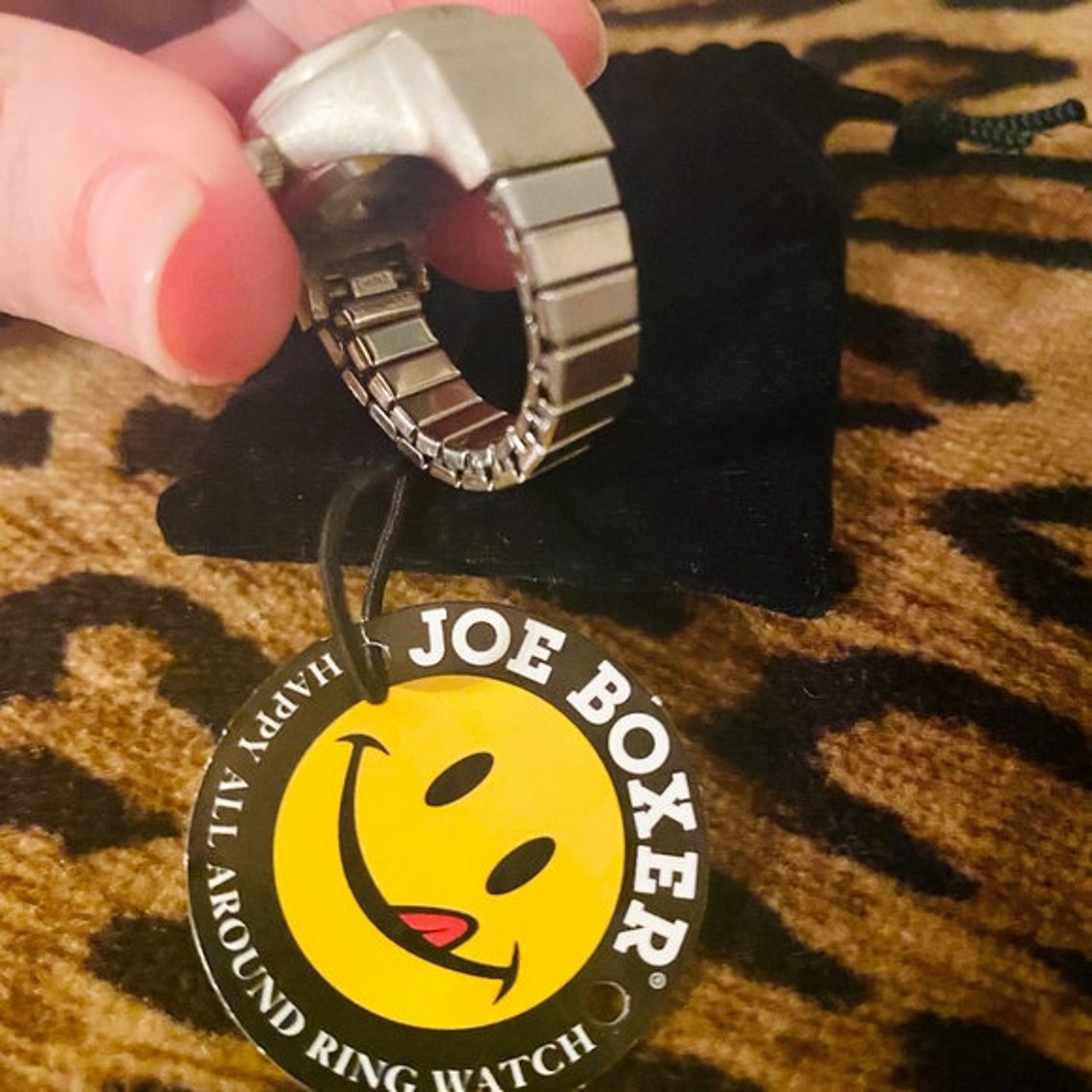 Vintage Joe Boxer RING WATCH 1996 Etsy