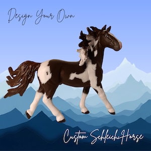 DESIGN YOUR OWN: Custom Schleich Model Horse Designed by You!
