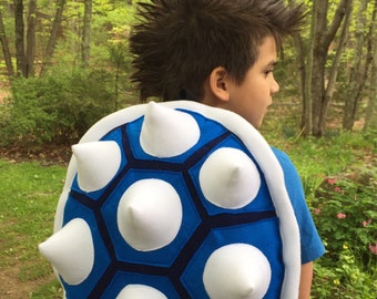 Blue Bowser Shell Backpack