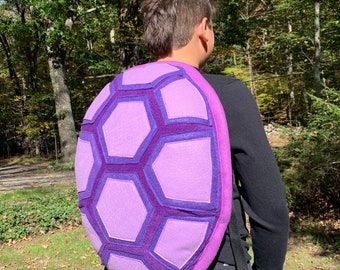 Two-Toned Purple Turtle Shell Costume