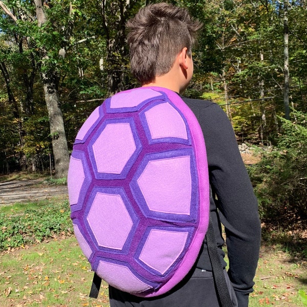 Two-Toned Purple Turtle Shell Costume