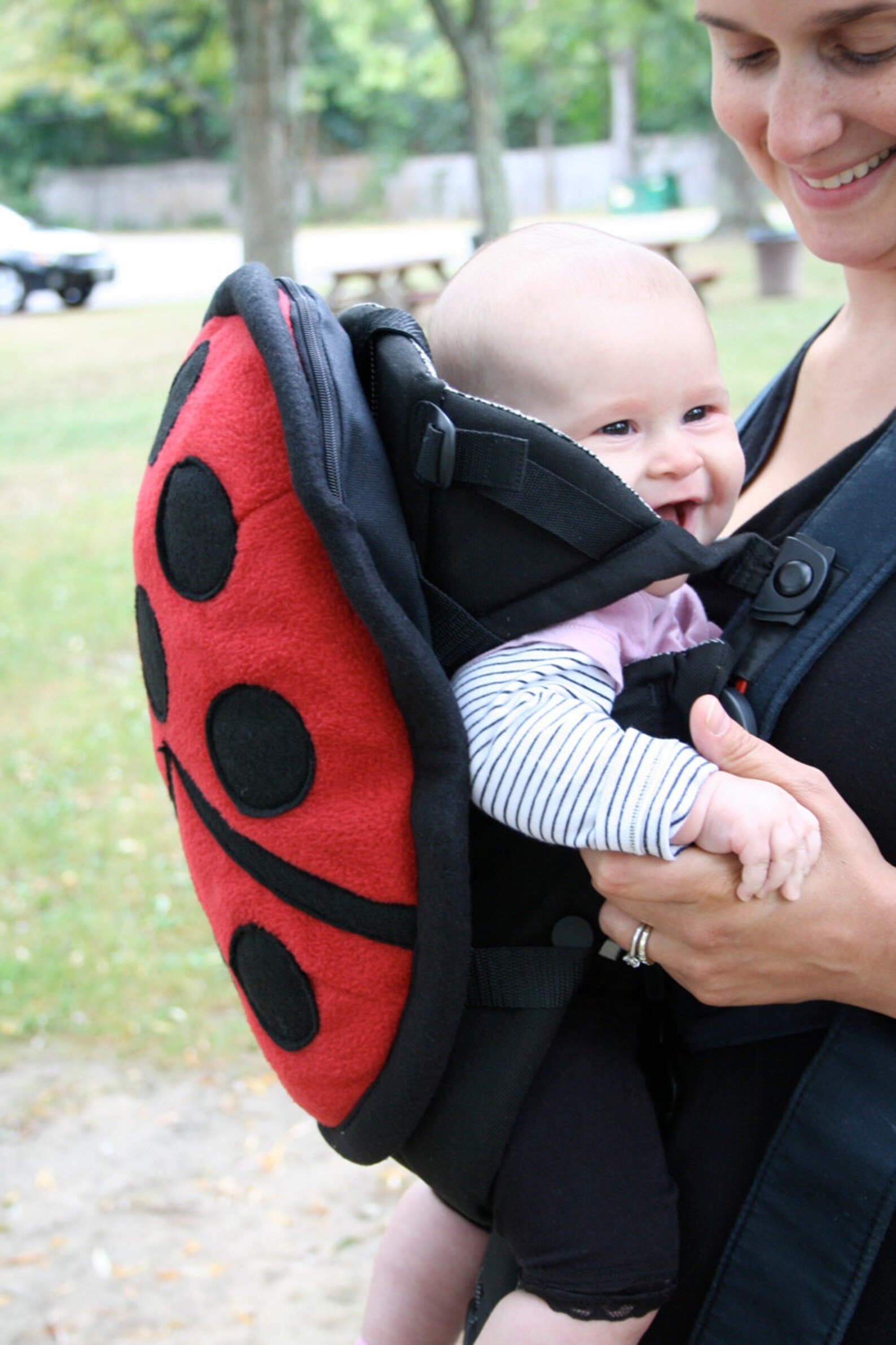 Ladybug Baby Carrier Cover for Softstructured Baby Carriers Etsy