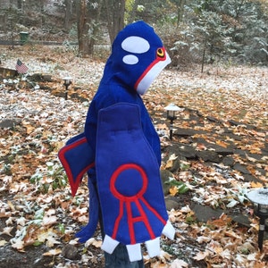 Kyogre Inspired Customized Youth Hoodie