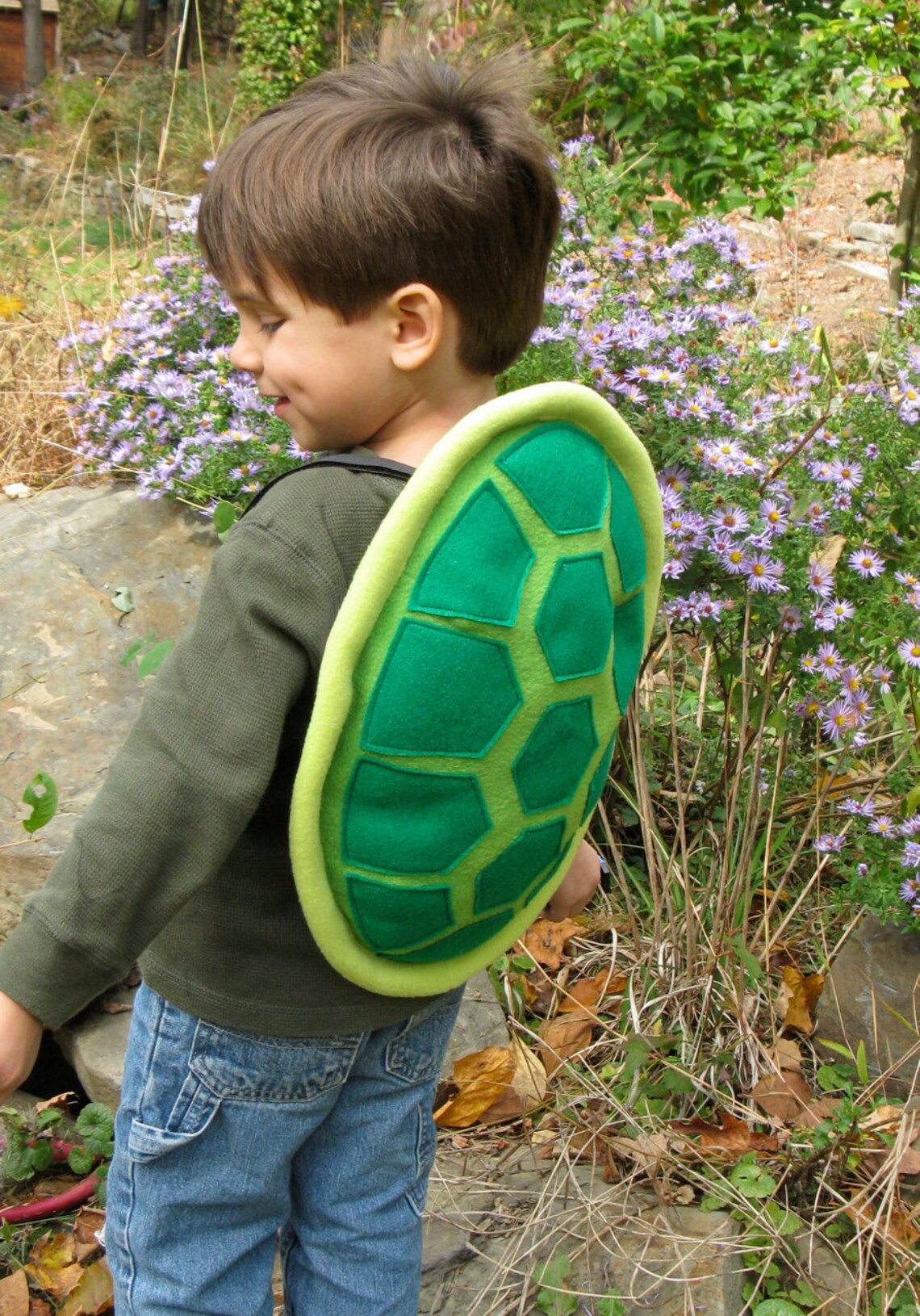 Turtle Shell Backpack Large CUSTOMIZABLE Turtle Shell Backpack for Children - Etsy