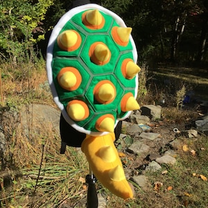 2 Piece Bowser Costume Shell & Tail Set