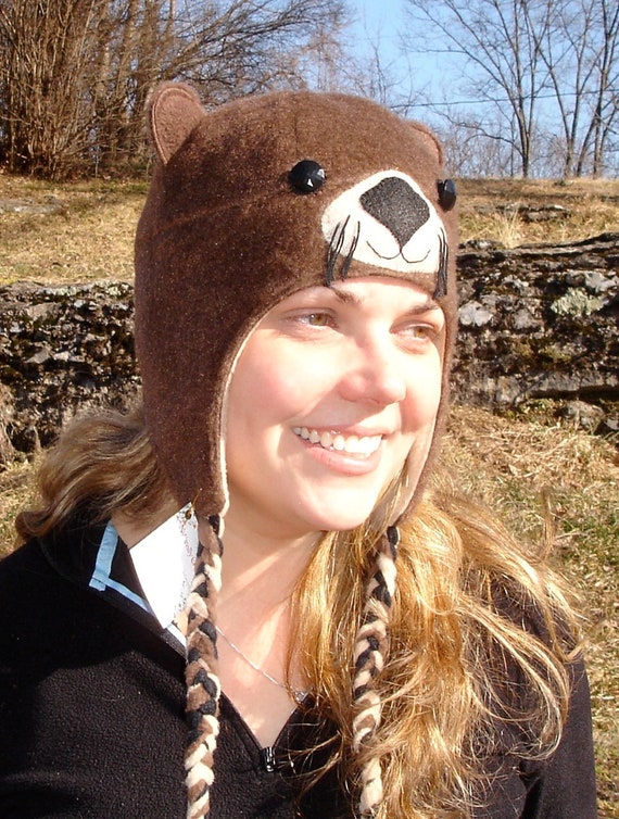 Buy Otter Hat and Tail Set Online in India Etsy