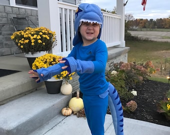 Velociraptor Costume Set For Children