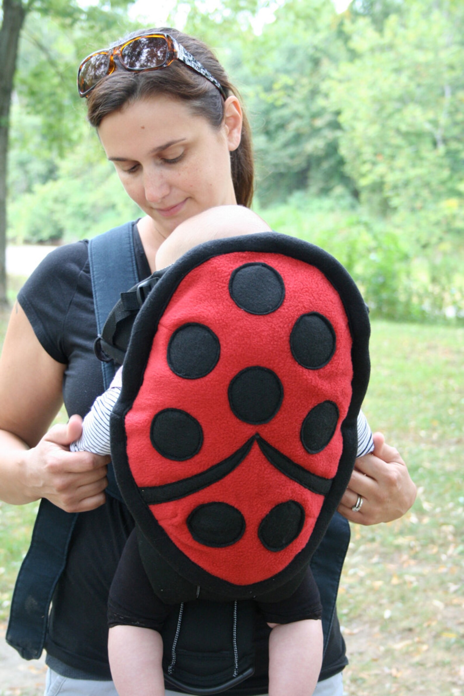 Ladybug Baby Carrier Cover for Softstructured Baby Carriers Etsy