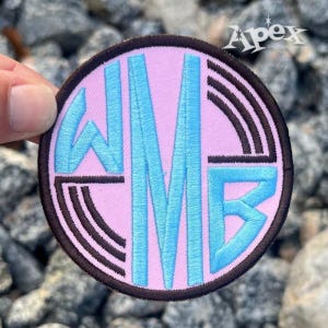 Round Lined Circle Monogram Machine Embroidery Font Alphabet Letters INSTANT DOWNLOAD BX pes dst