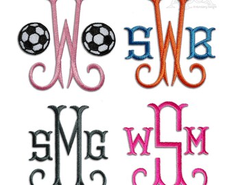 Shirley Monogram Machine Embroidery Font Alphabet Antique Letters INSTANT DOWNLOAD BX pes dst