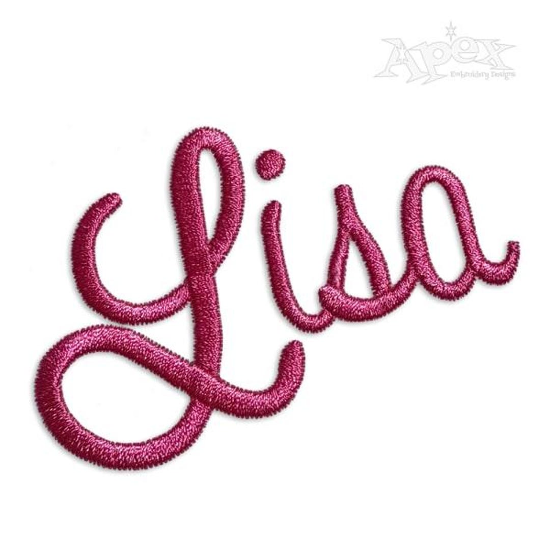 Kelsey Script Machine Embroidery Font Alphabet Letters INSTANT DOWNLOAD ...