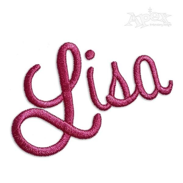 Kelsey Script Machine Embroidery Font Alphabet Letters INSTANT DOWNLOAD BX pes dst