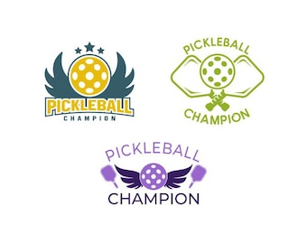 Pickleball Champion Svg Cuttable Design SVG PNG DXF & eps Designs Cameo File Silhouette