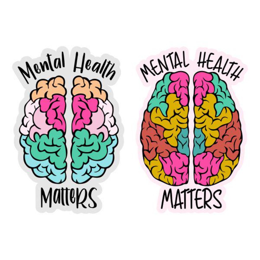 Mental Health Matters Cuttable Design SVG PNG DXF & Eps Designs Cameo ...