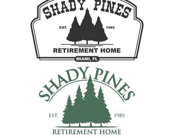 Shady Pines Svg Cuttable Design SVG PNG DXF & eps Designs Cameo File Silhouette