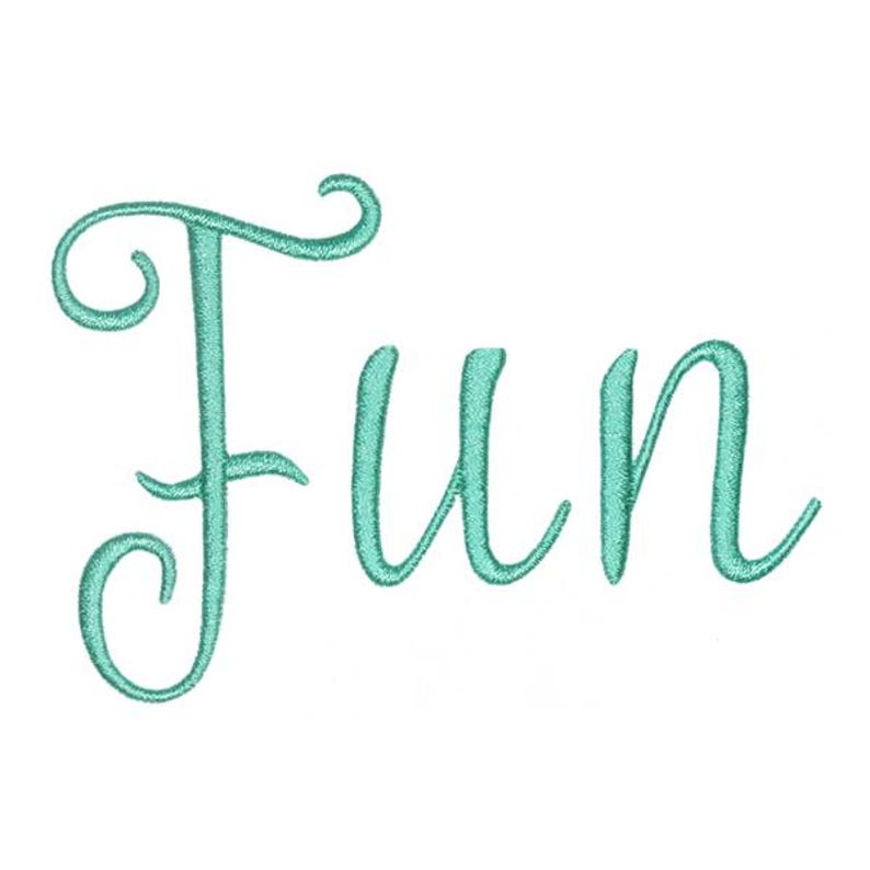 Madison Script Machine Embroidery Font Alphabet Letters INSTANT ...