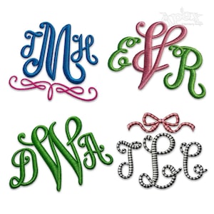 Watkins 3D Puffy Machine Embroidery Font Alphabet Letters INSTANT DOWNLOAD BX pes dst