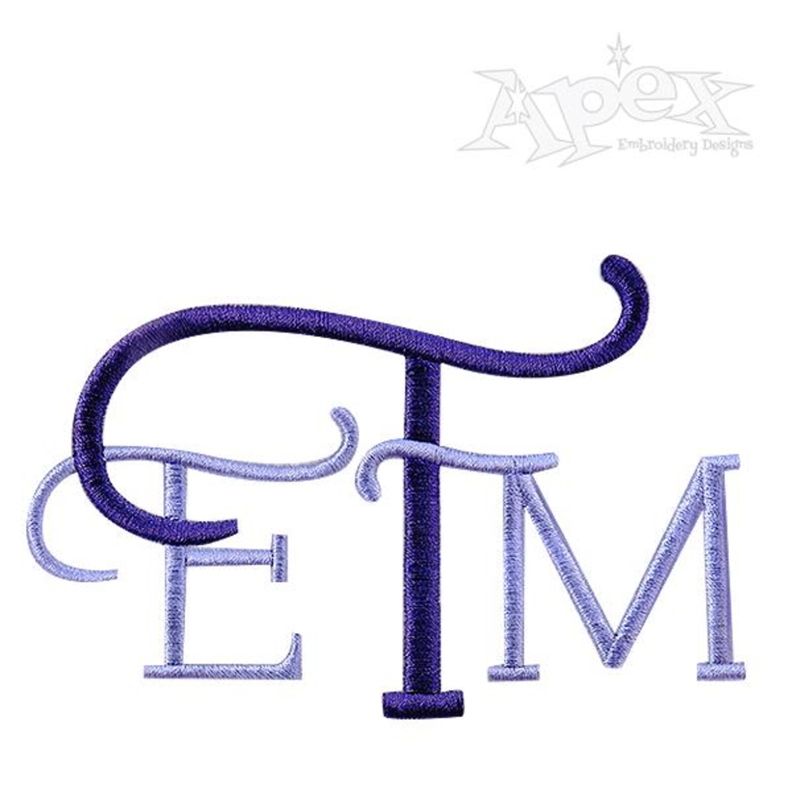 Early Years Machine Embroidery Font Alphabet Letters INSTANT DOWNLOAD ...