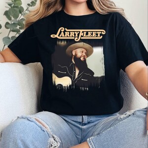 Larry Fleet Vintage Country Music T-Shirt Retro Graphic Tee Music Lover Gift