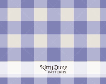 Instant Download Pattern Plaid Check Gingham Lavender Purple Digital Download Seamless Repeating Pattern For Print High Quality Image