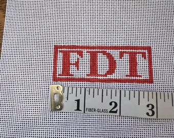 FDT mini canvas - patch design. F*ck Donald Trump