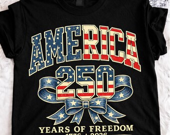 America 250 Years Of Freedom 1776-2026 PNG, Patriotic Vintage USA Gift, 250th Anniversary Png,Stars Stripes Retro Clipart (Digital Download)