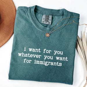 Defend Immigrants Comfort Colors Shirt: Pro-Immigration Tee