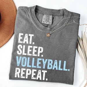 Comfort Colors® Volleyball Shirt, Game Day Shirt, Volleyball Team Shirt, Volleyball Fan Shirt, Volleyball Season Tee, Sport Mama Shirt Gift.
