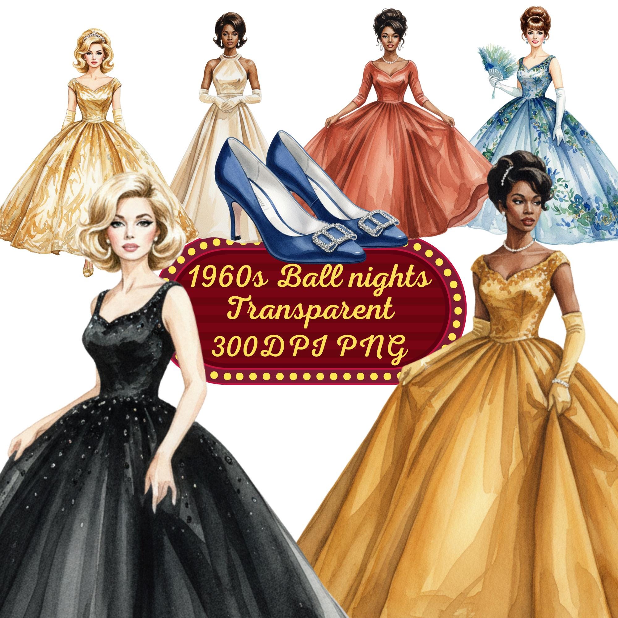 Ballroom Party Dress - Etsy