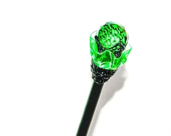 Maleficent Mistress of Evil Green Scepter for Maleficent 2 Halloween Costume or Cosplay