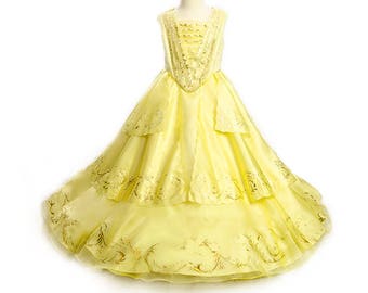 Belle Yellow Inspired Dress, Belle Quinceanera Dress, Sweet 15 Dress,  Beauty and the Beast Dress, Beauty and the Beast Inspired Dress, - Etsy