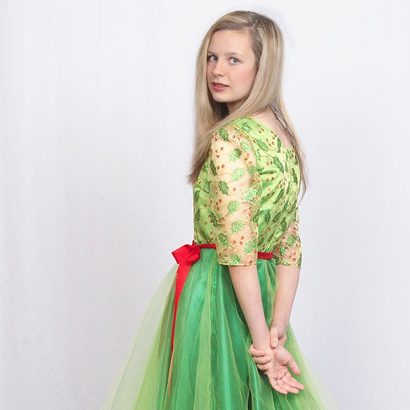 Holly Berry Suit Adult Red Green main image 0
