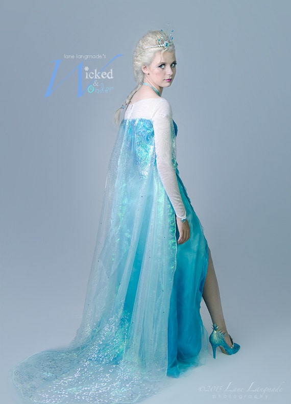 elsa frozen costume for adults