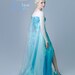 ELSA DRESS for Adults and teens, Custom Frozen Costume, Elsa Snow Queen, Elsa Cosplay, Elsa Disney Princess dress, Halloween Costume 