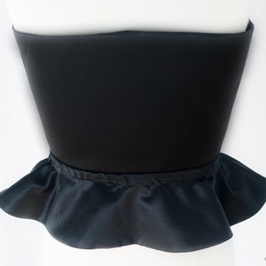 Girls & Women's Wicked Witch of the West black costume BELT or mock CORSET for Halloween bild 3