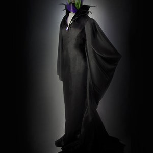 Maleficent 2 Costume Dress Adult, Maleficent Mistress of Evil Descendants, Maleficent cosplay, Disney Villain Halloween Costume, black image 6
