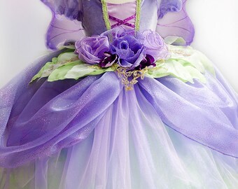 Light Purple Flower Fairy Dress: Girls' Halloween Costume - Etsy Light Purple Flower Fairy Dress: Girls' Halloween Costume - Etsy