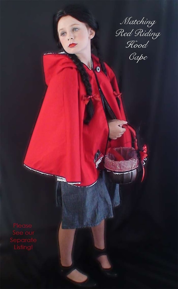 Red Riding Hood Basket Purse With Enchanted Tree for Halloween 