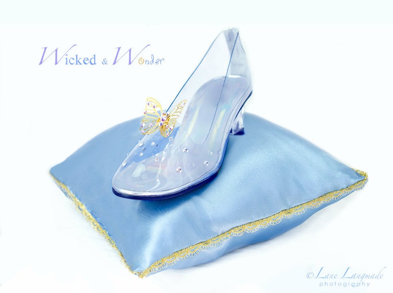 NEW Cinderella 2015 Glass Slippers FOR GIRLS with Etsy