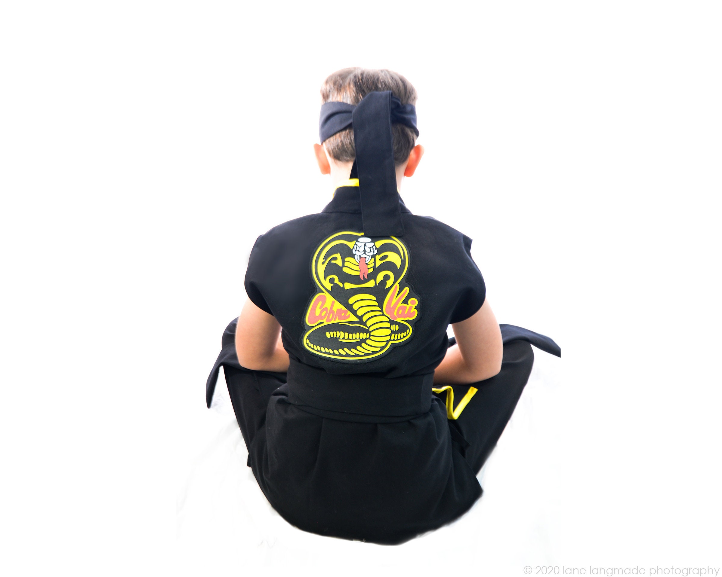 Cobra kai kids costume deals
