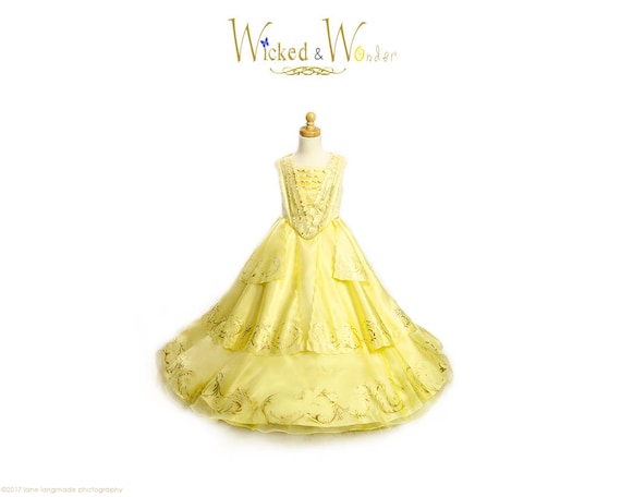 Princess Belle Prom Dress