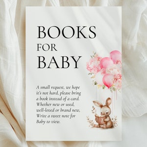 Livre bébé pour carte de douche début du nouveau chapitre, livres pour bébé, modèle de carte de douche sur le thème livre, livre de contes déco imprimable 5 x 3,5 SB01