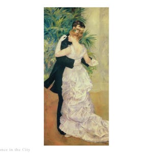 ピエール＝オーギュスト・ルノワール作「ブージヴァルのダンス」（1883