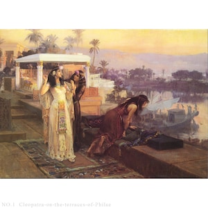 9 Hand Painted Arabic woman wall art on canvas, Frederick Arthur Bridgman works, Arabian home decor, middle east paintings, large wall decor