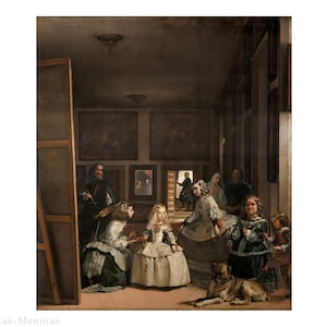 Diego Velázquez art Las Meninas oil painting on canvas - 9 hand painted Diego Velazquez famous artworks, Spanish canvas Coronation of Virgin