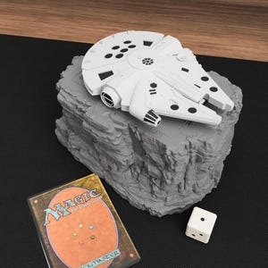 Millennium Falcon Landing Pad Deck Box | Star Wars Inspired TCG Card Storage